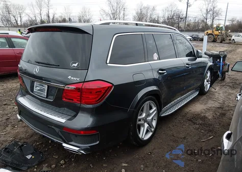 2015 Mercedes-Benz Gl 550 4Matic из США, поврежденный, VIN 4JGDF7DE5FA560609